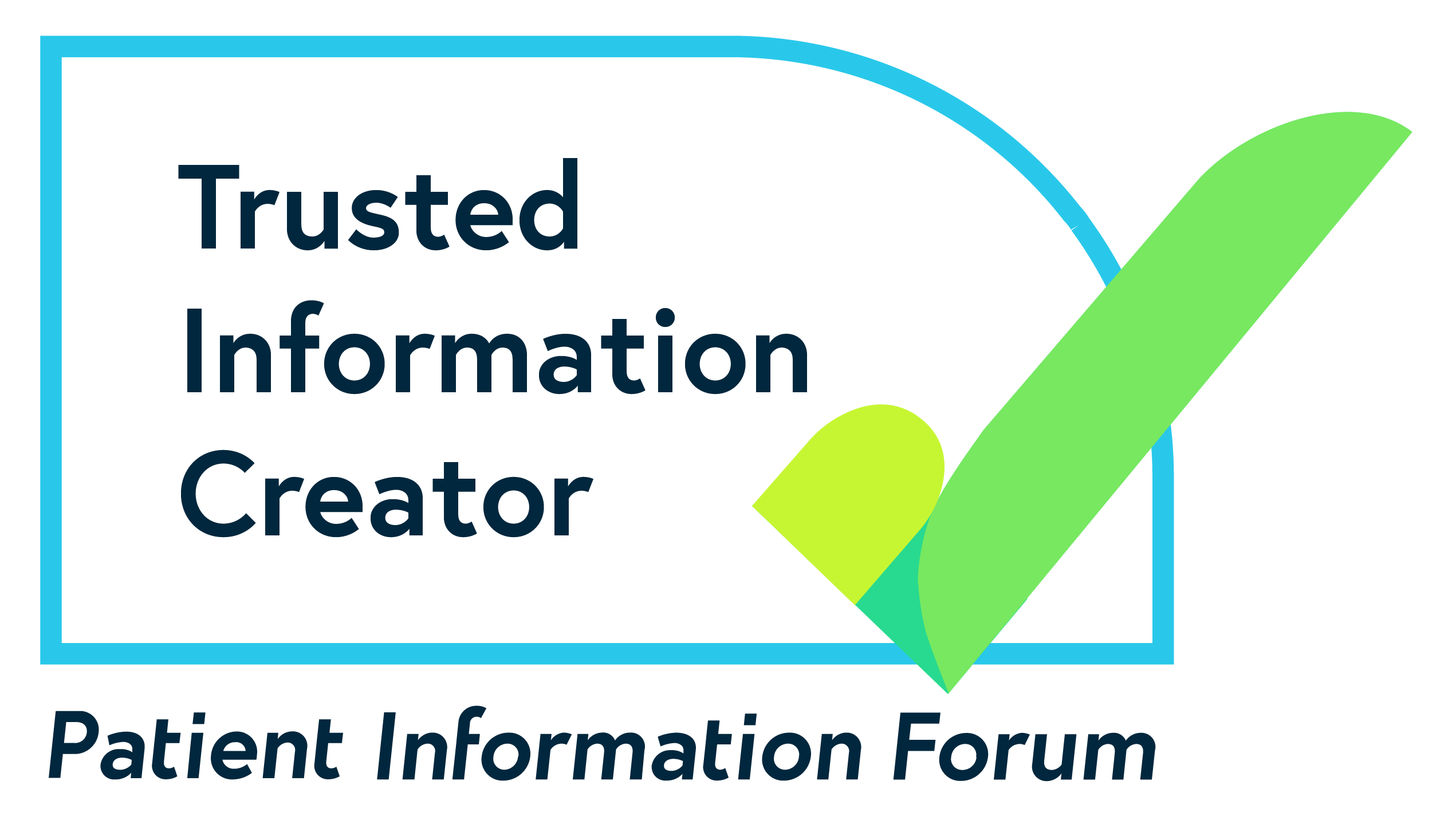 PIF Tick quality mark logo for trusted information creators